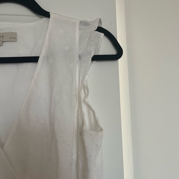 Loft white eyelet midi dress - Picture 3 of 5